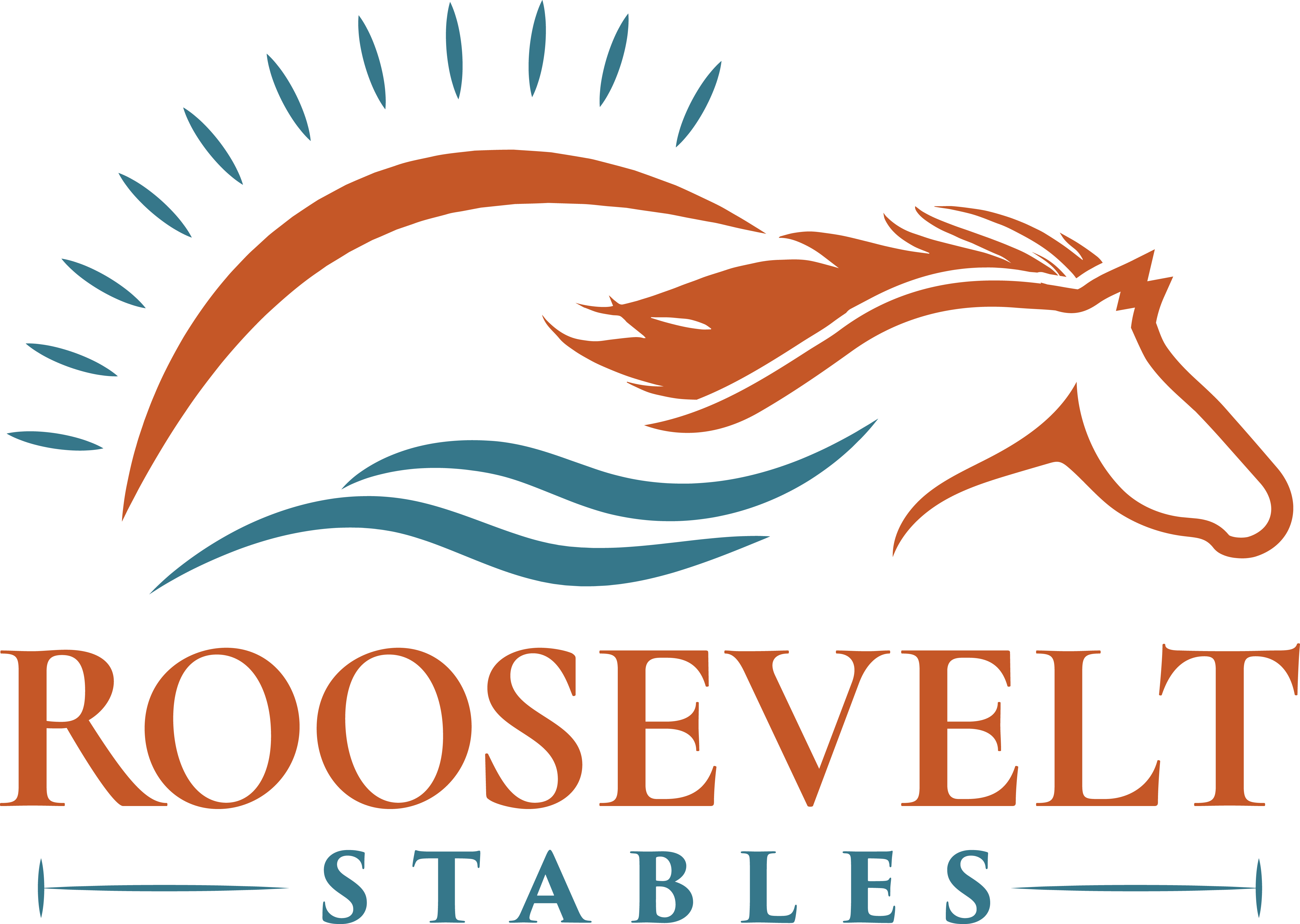 Full Service Boarding - Stallion Clipart (4779x3399), Png Download