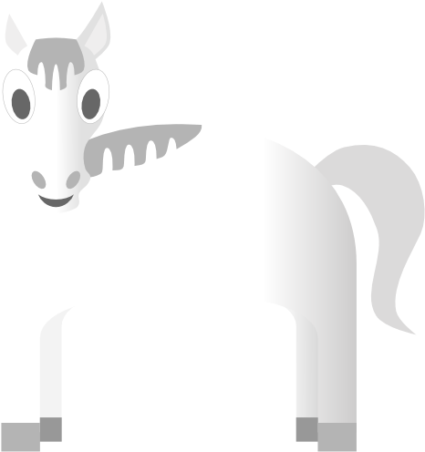 Abstract Horse 2 555px Clipart (555x555), Png Download