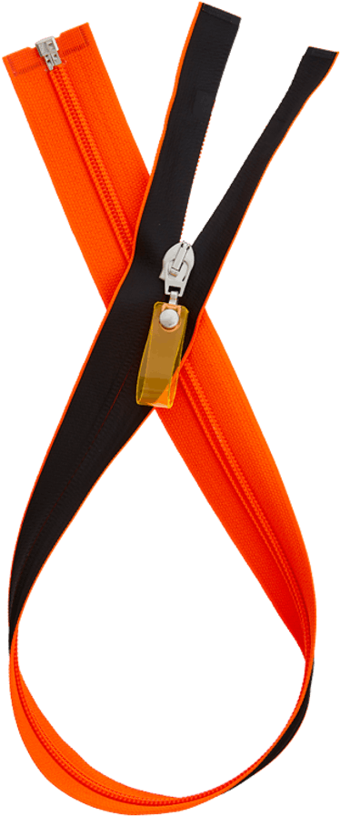 Zipper Separable Fluo Dull Lam Article Clipart (954x954), Png Download