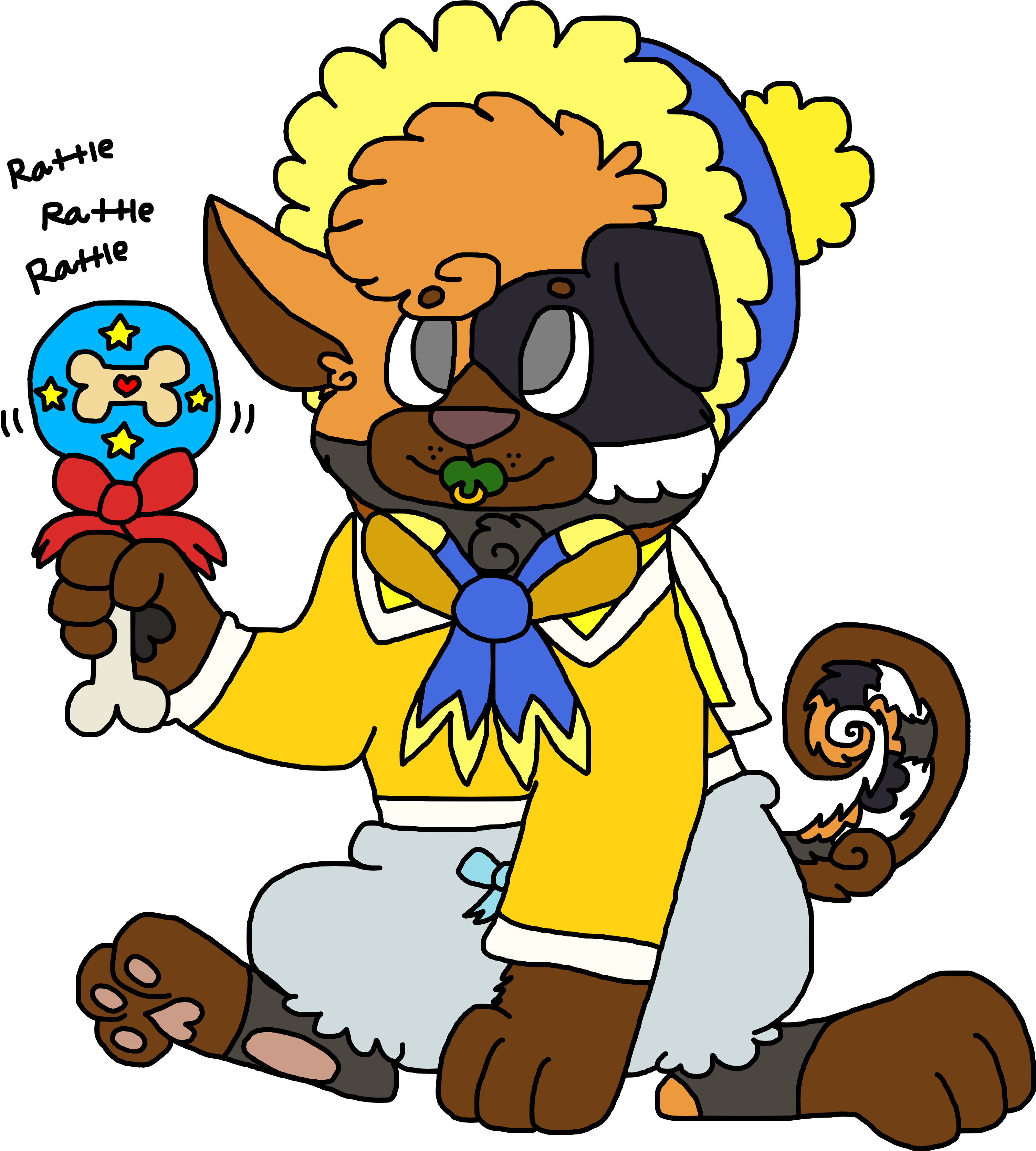 Baby Pace - Cartoon Clipart (3500x3500), Png Download