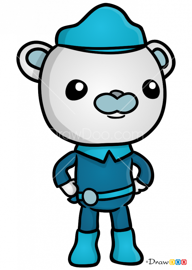 665 X 934 5 - Captain Barnacle How To Draw Clipart (665x934), Png Download