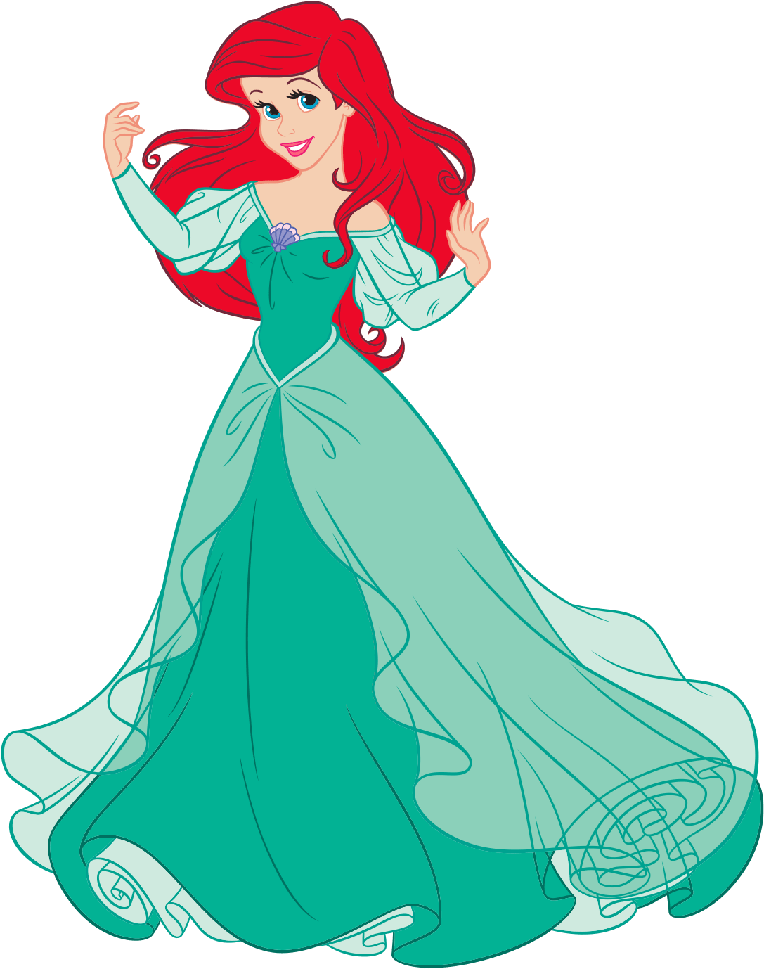 Dress Ariel Disney Junior Latam Disney Princess Ariel Green Dress 