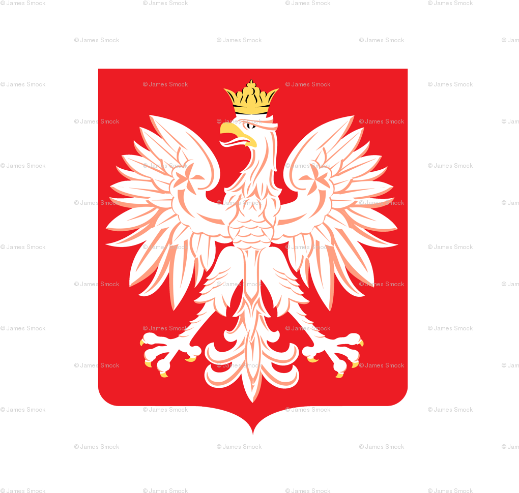 Godło Polski Clipart (1050x1050), Png Download