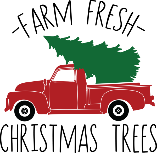 Download Farm Fresh Christmas Trees Svg Files Old Truck With