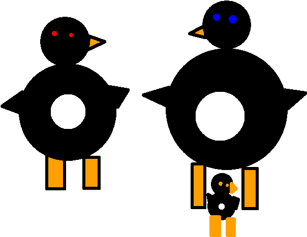 Mathematical Penguin Pictures From Paddington Bear - Cartoon Clipart (640x480), Png Download