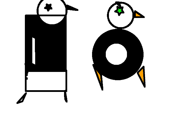 480 In Mathematical Penguin Pictures From Paddington - Cartoon Clipart (640x480), Png Download