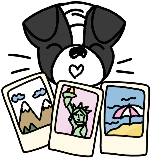 Frenchie Travelstickers Ivo For Yeah Bunny Brand Clipart (618x618), Png Download