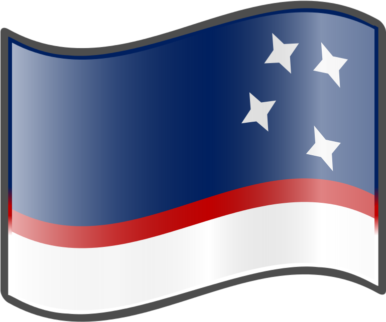 Nuvola Patagonian Flag - Flag Of The United States Clipart (768x768), Png Download