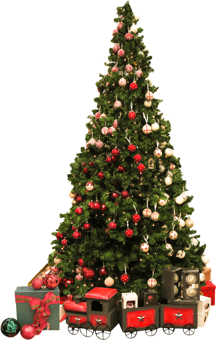 Christmas Scene Clip Black And White - Arbol De Navidad De Plaza Las Americas - Png Download (988x1280), Png Download