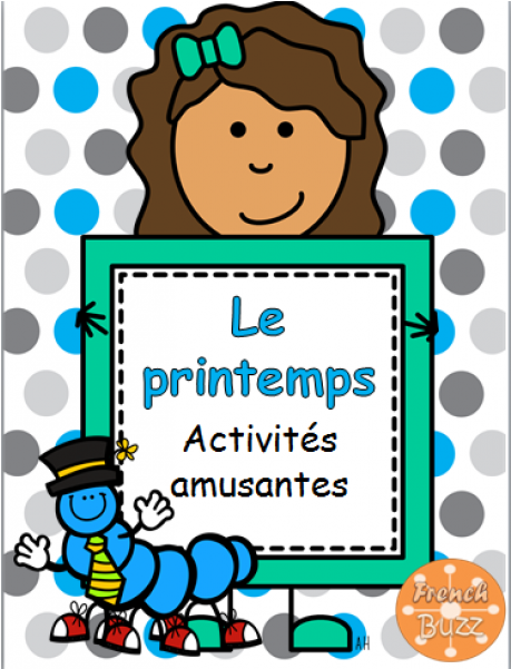 Le Printemps Activit S Imprimables Amusantes Mieux - Cartoon Clipart (600x600), Png Download