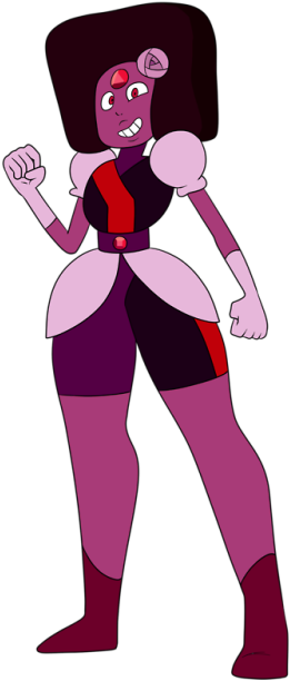 Here Is The Fusion Of “flower"ruby And “blink” Sapphire - Lukesse Fusion Mcsm Clipart (500x682), Png Download
