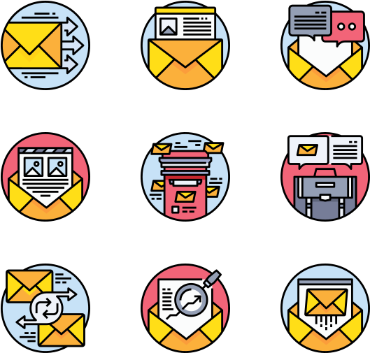 Letter And Mail Clipart (600x564), Png Download
