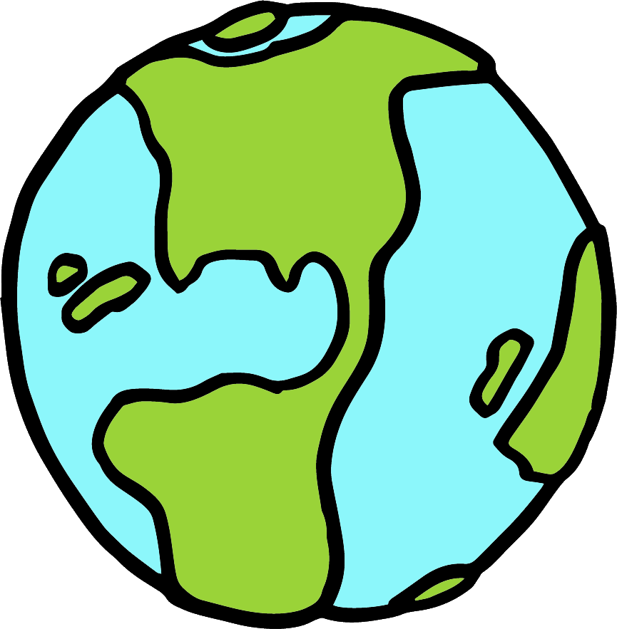 Clipart Of Earth, Layers And Spot - Png Download (865x883), Png Download