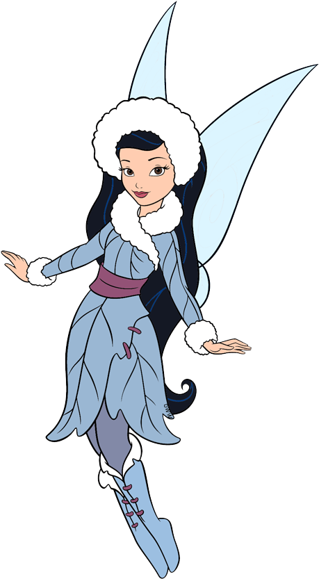 Back To Disney Fairies Clip Art Menu - Cartoon - Png Download (463x840), Png Download