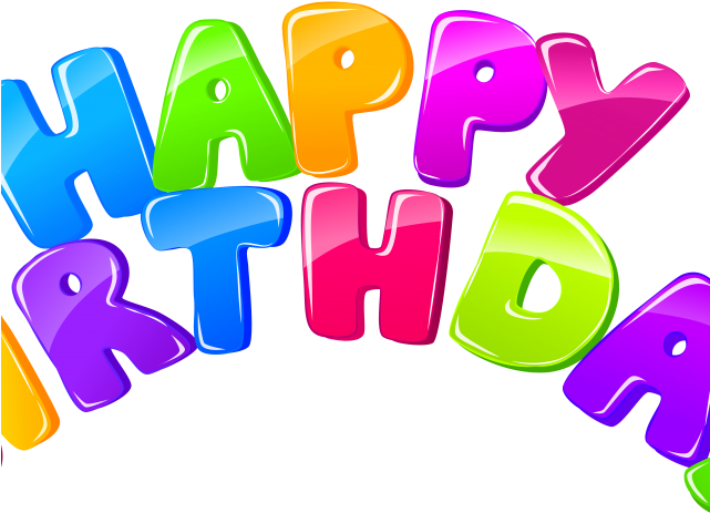 Number Clipart Happy Birthday - Png Download (640x480), Png Download