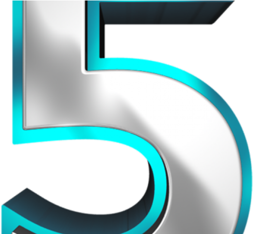 Five Clipart Individual Number - Png Download (640x480), Png Download