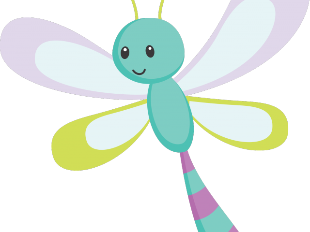Dragonfly Clipart Printable - Cartoon - Png Download (640x480), Png Download