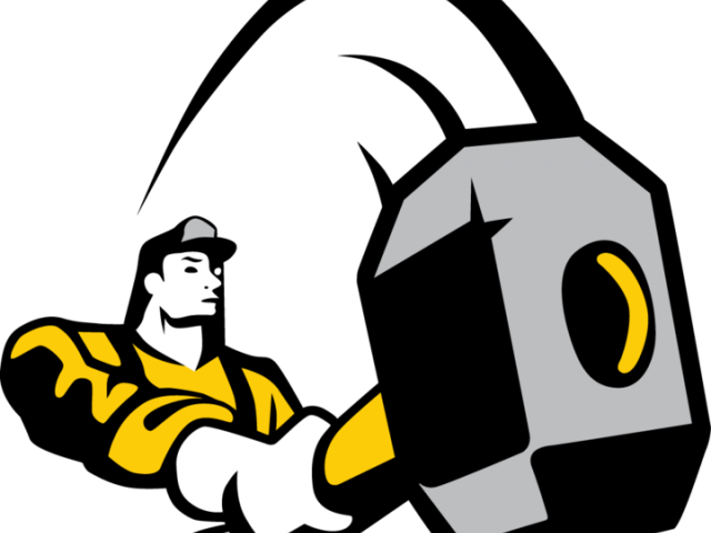 Stellers Clipart Black And White - American Football - Png Download (640x480), Png Download