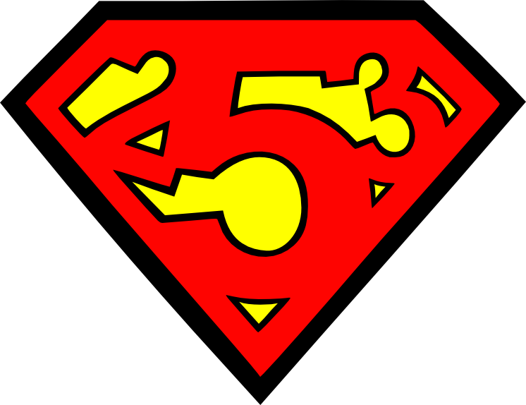 Super Image - Superman Logo Png Clipart (746x574), Png Download