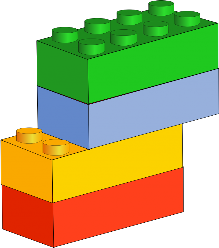 Transparent Building Blocks Clipart - Png Download (768x803), Png Download
