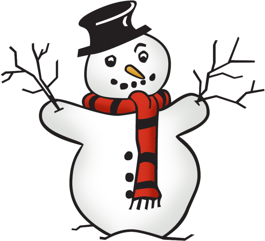 Snowman Clipart (1024x799), Png Download