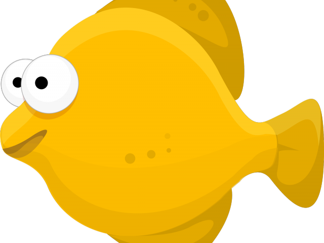 Fish Images Cartoon - Yellow Fish Clipart Png Transparent Png (640x480), Png Download