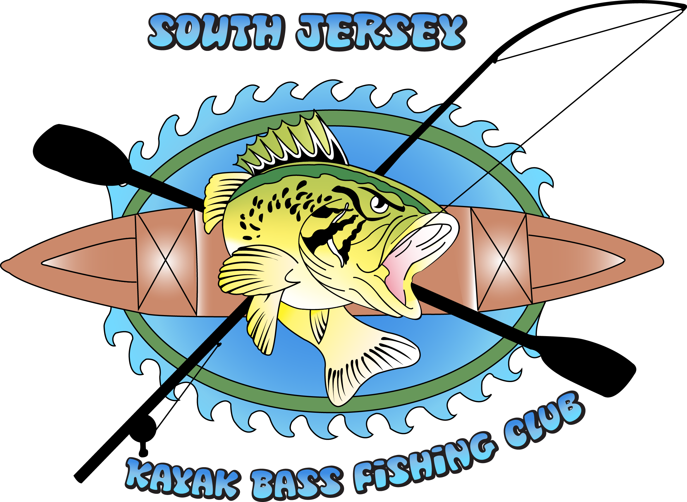 Sj Fishing Logo By - Fishing Club Clipart (2348x1716), Png Download