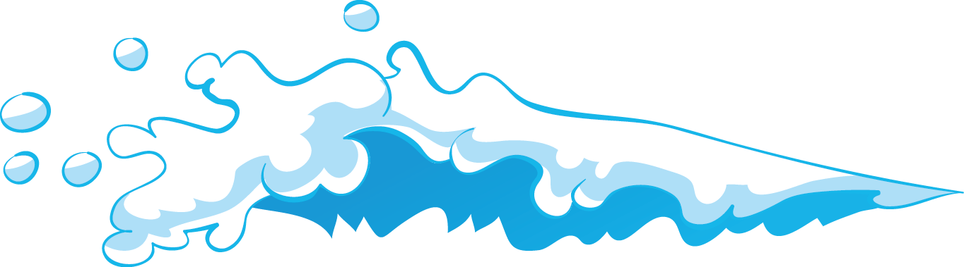 Wave 2 - Wave Clipart (1364x379), Png Download