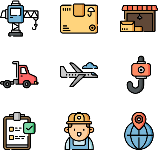 Logistics - 여행 아이콘 Png Clipart (600x564), Png Download