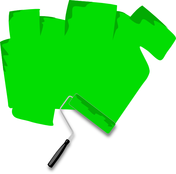 Paint Roller Clip Art - Png Download (600x593), Png Download