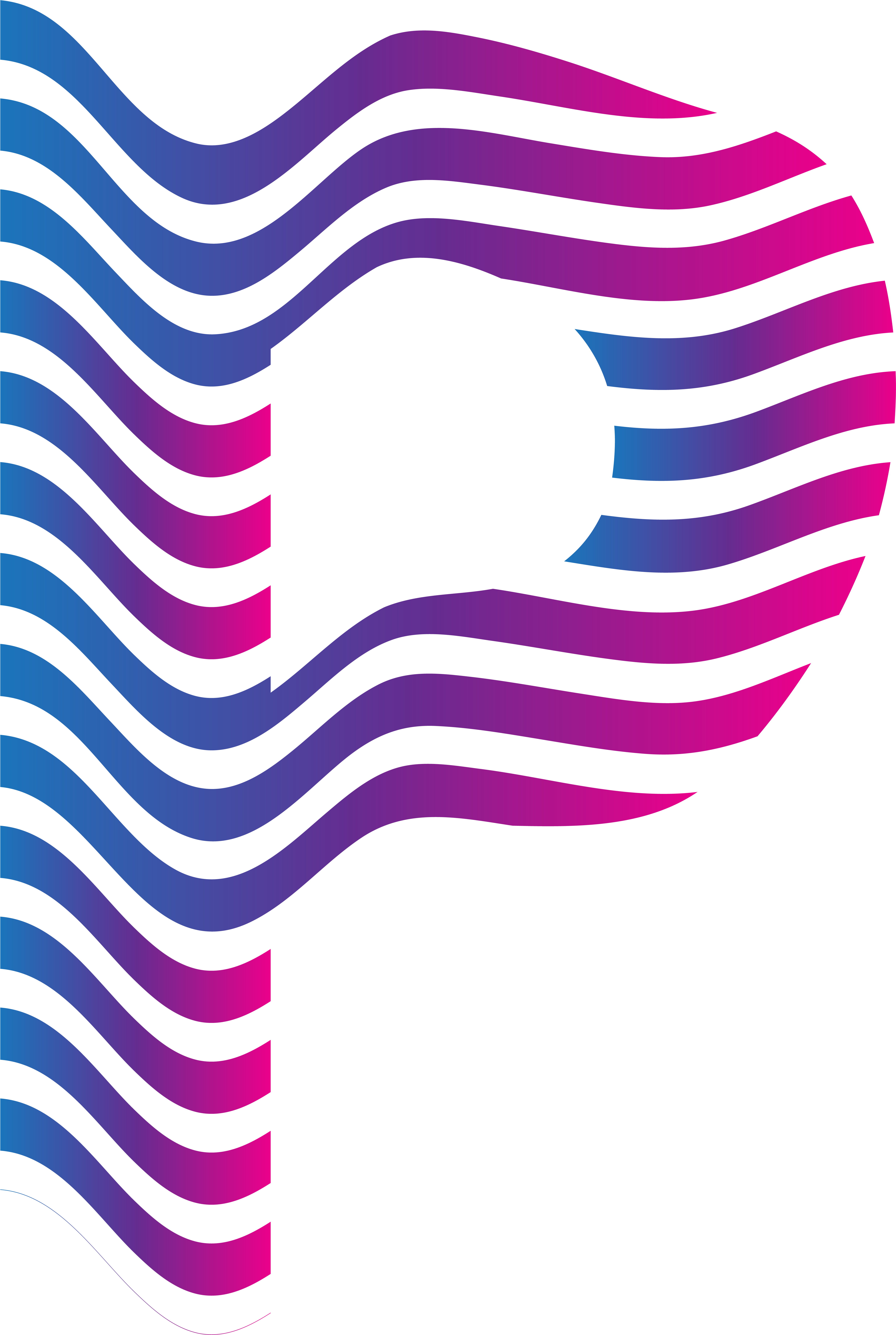 Pop Style Font Gradient Commercial Alphabet Png And Clipart (8334x8334), Png Download