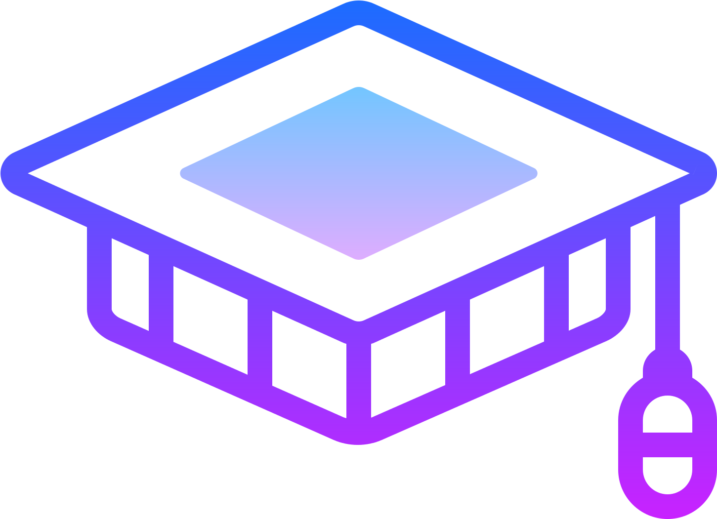 Graduation Cap Icon Png - Icon Png Desserts Clipart (1600x1600), Png Download