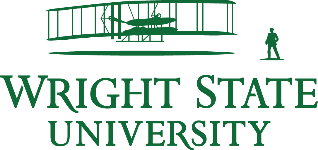 Green Primary Logo - Wright State University Clipart (1086x514), Png Download