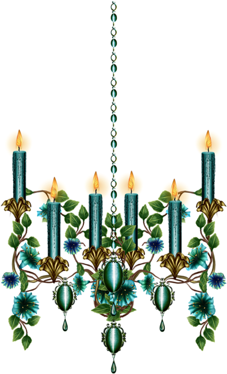 Chandelier Clipart (480x757), Png Download