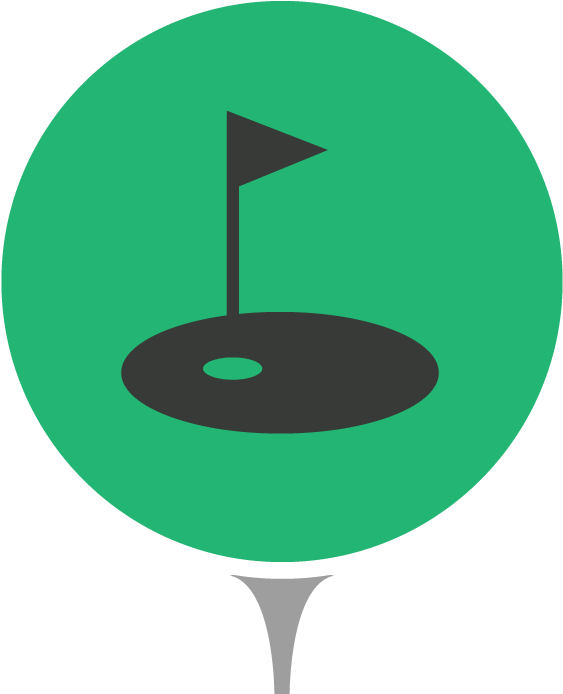 Adventure Golf Center Has Something For Everyone - Circle Clipart (694x693), Png Download