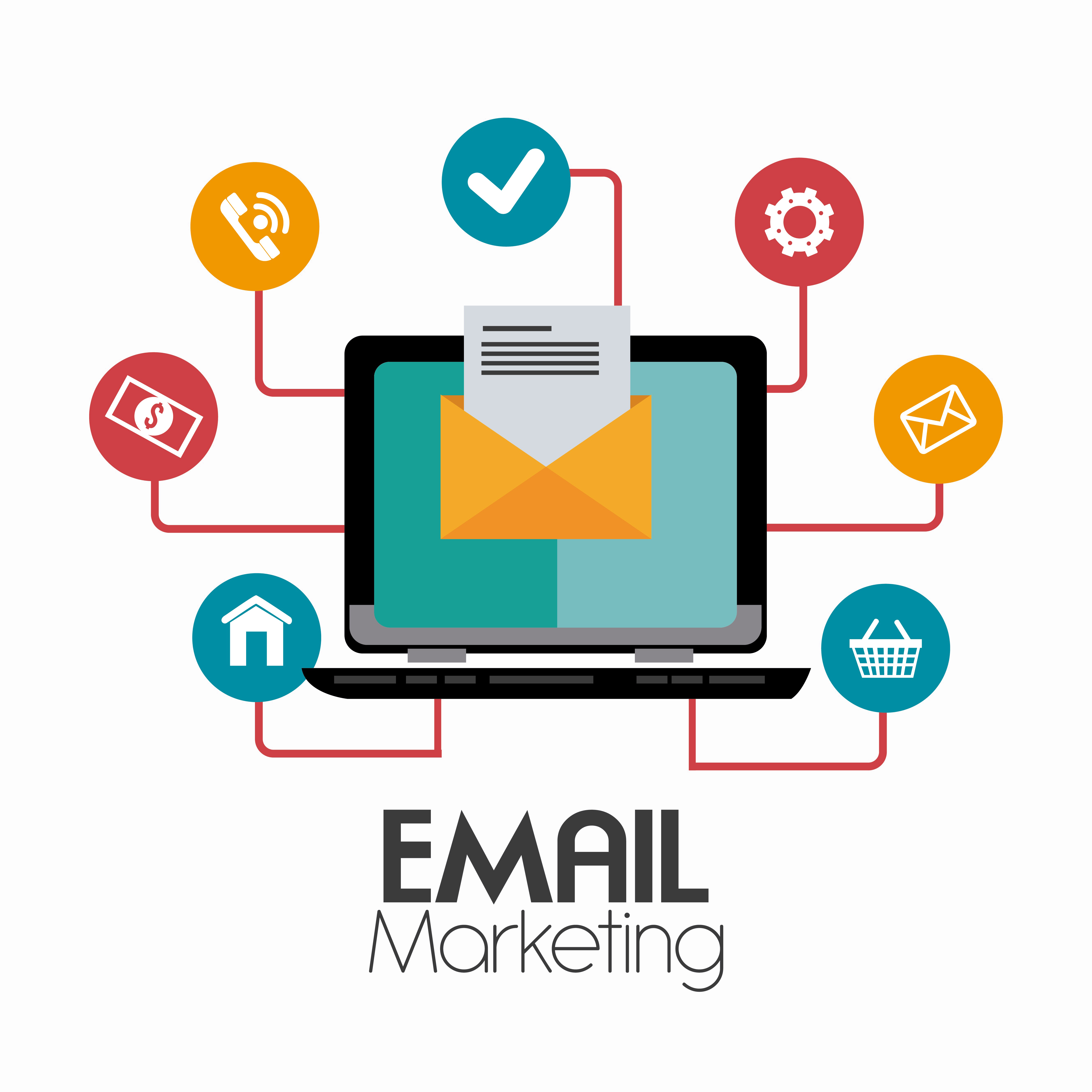Email Marketing Png Image - Email Marketing Clipart (5315x5315), Png Download