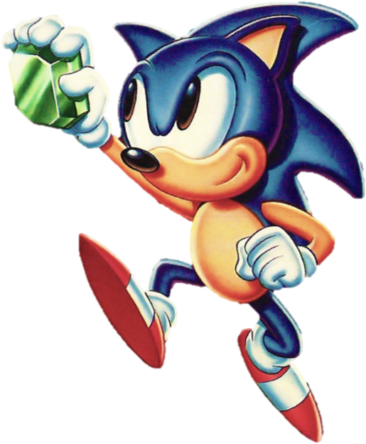 603 X 672 2 - Sonic Cd Us Art Clipart (603x672), Png Download