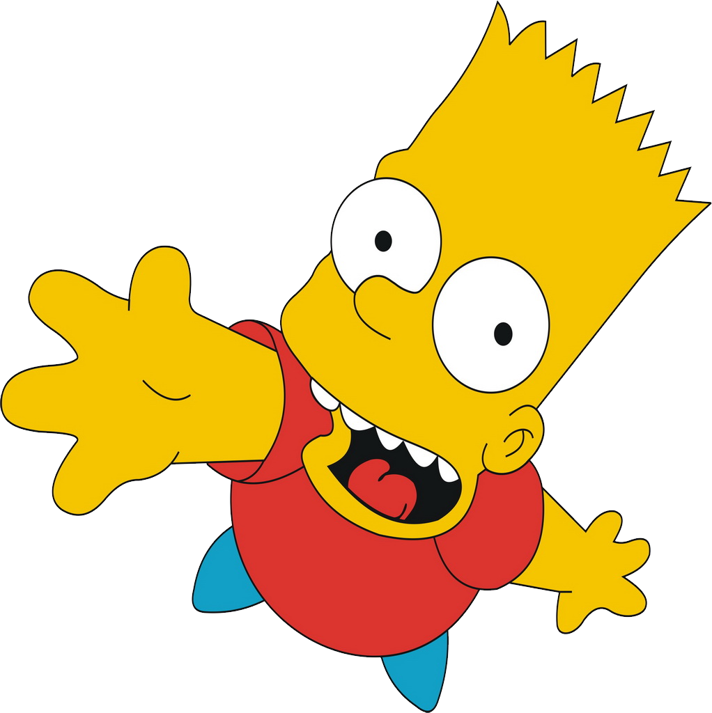 Simpsons Png Images Free Download Homer Simpson Png - Bart Simpson Png Png Clipart (1022x1024), Png Download
