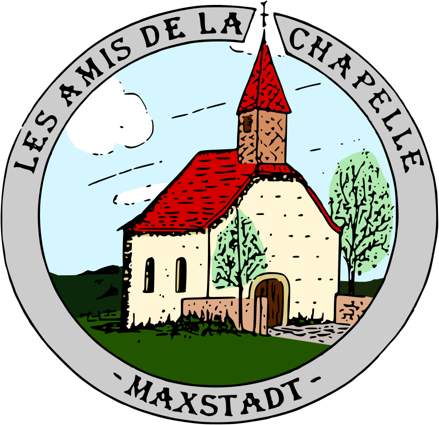 Amis De La Chapelle Maxstadt Couleurs - Illustration Clipart (889x860), Png Download