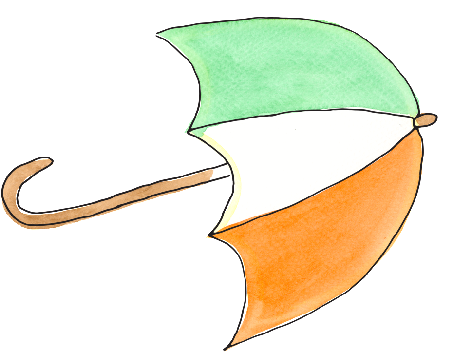 Bandes Dessinées Parapluie Transparente Clipart (1024x723), Png Download