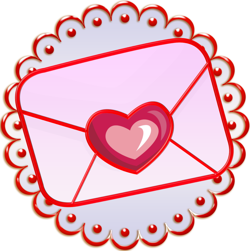 Heart Coeur Amour, Images Coeur, Clip Art - Love Letter - Png Download (800x801), Png Download