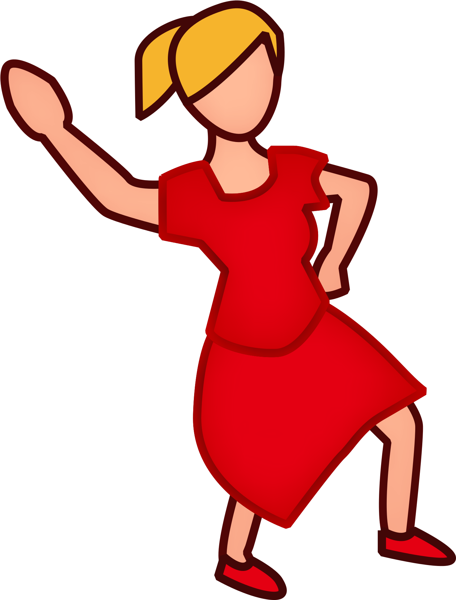 Dancer Clipart Svg - Clip Art - Png Download (2000x2000), Png Download