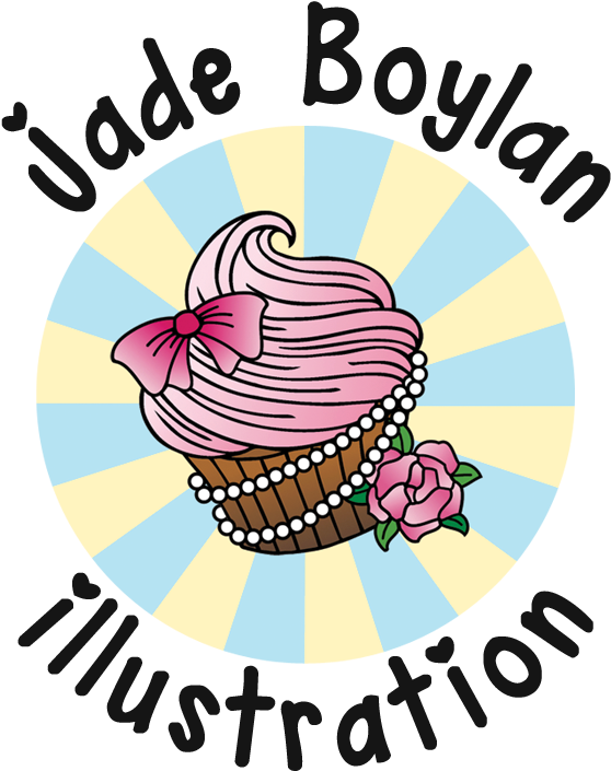 Jade Boylan Illustration - Cake Clipart (709x709), Png Download