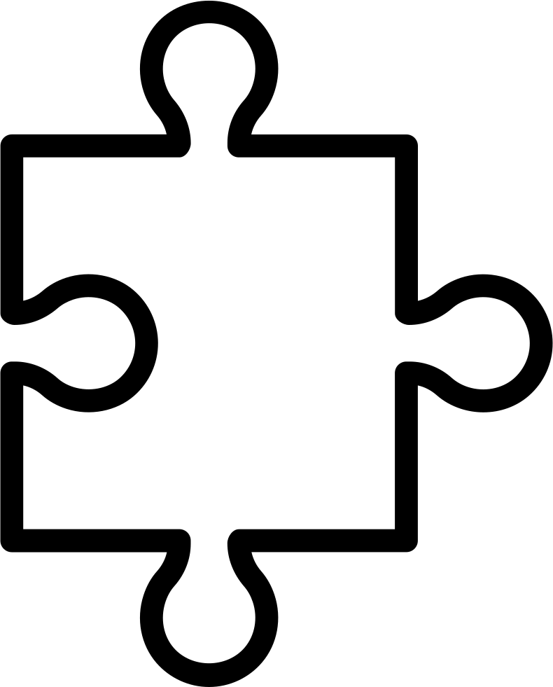 Png File - Pieza De Puzzle Para Colorear Clipart (790x981), Png Download