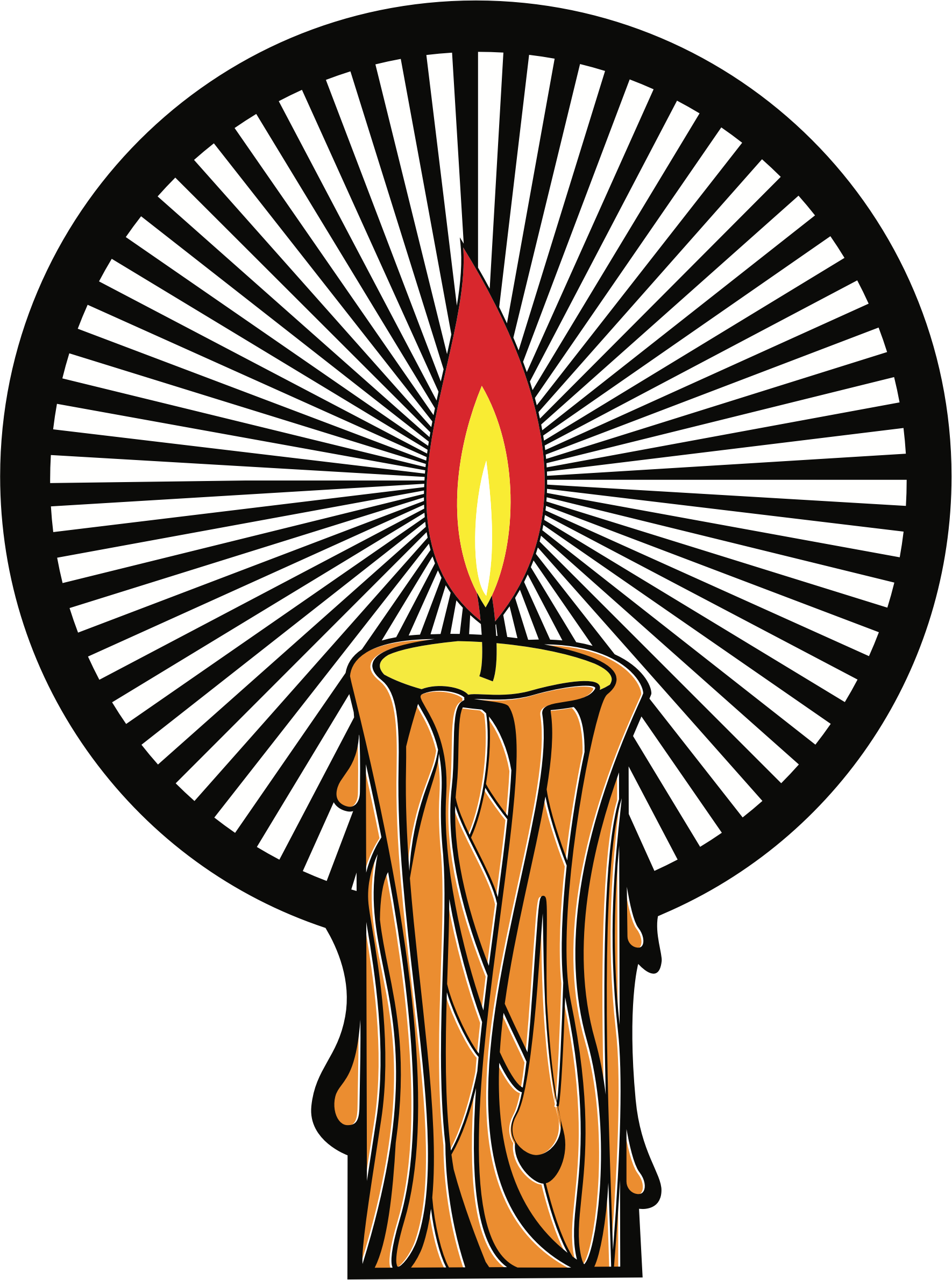 Big Image - 21 Spoke Wheel Black Harley Clipart (1770x2379), Png Download