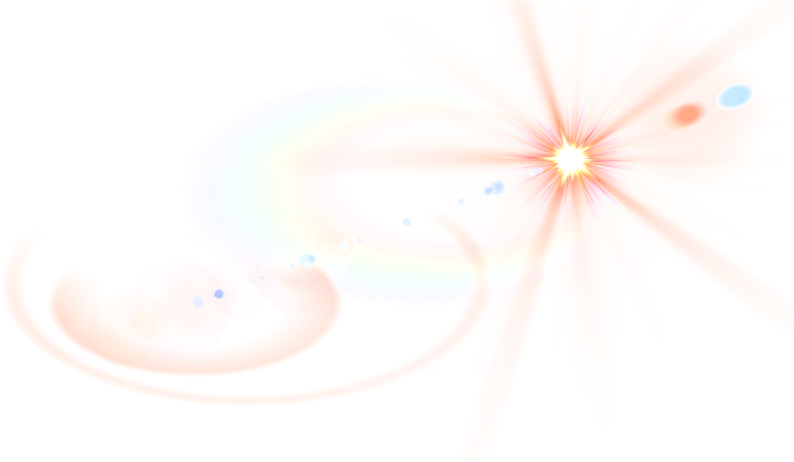 Side Yellow Lens Flare - Macro Photography Clipart (1200x674), Png Download