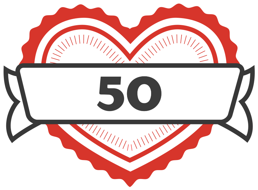 50 Coups De Cœur - 10000 Likes Post Clipart (1000x800), Png Download