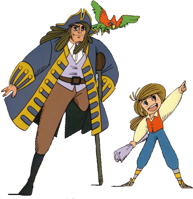 L Île Au Tresor - Takarajima Clipart (664x651), Png Download