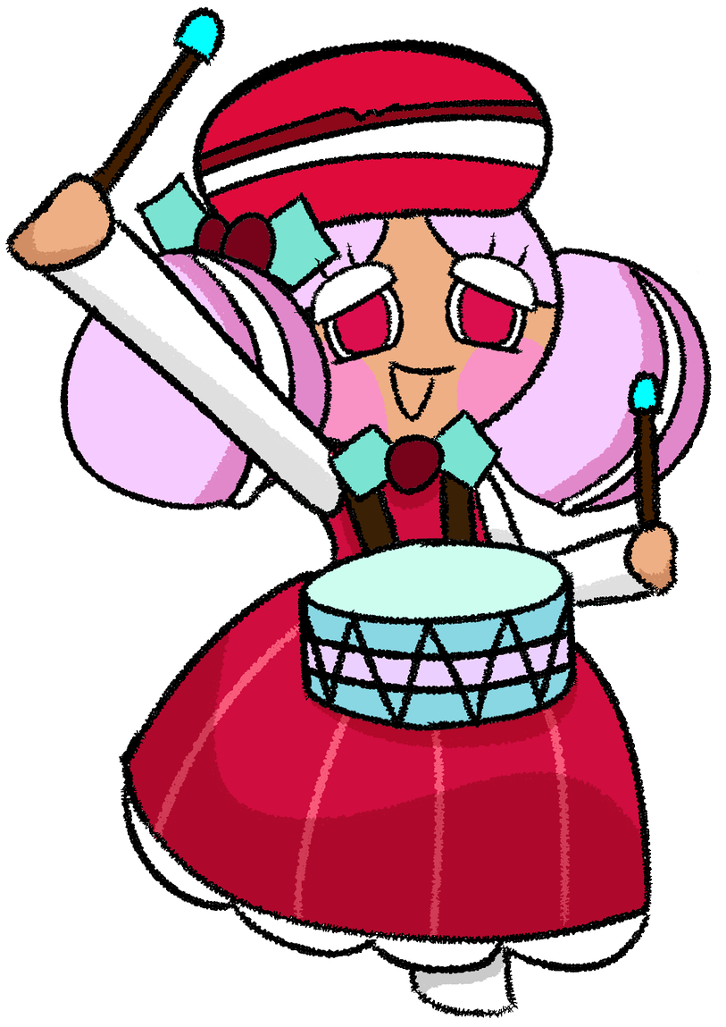 Macaron Cookie Warmup - Cartoon Clipart (820x1200), Png Download