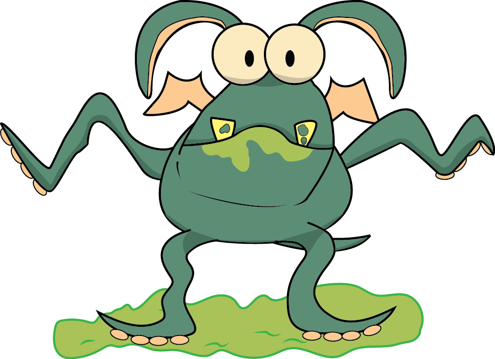 Contact - Cartoon Clipart (966x701), Png Download